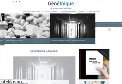 Sites similar to genethique.org