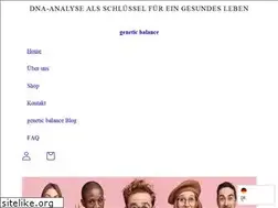 Sites similar to genetic-balance.de