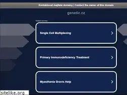 Sites similar to genetic.cz