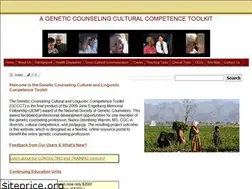 Sites similar to geneticcounselingtoolkit.com