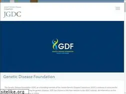 Sites similar to geneticdiseasefoundation.org