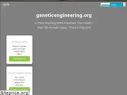 Sites similar to geneticengineering.org