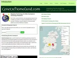 Sites similar to genetichomeland.com