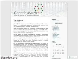 Sites similar to geneticmatrix.wordpress.com