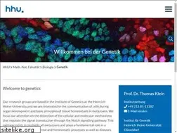 Sites similar to genetics.hhu.de