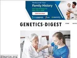 Sites similar to geneticsdigest.com