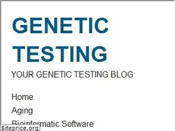 Sites similar to genetictesting.com