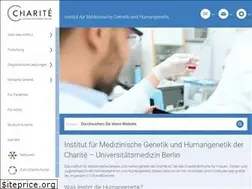 Sites similar to genetik.charite.de