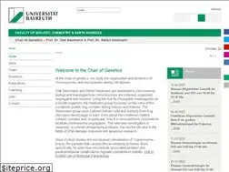 Sites similar to genetik.uni-bayreuth.de