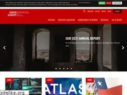 Sites similar to geneva-academy.ch