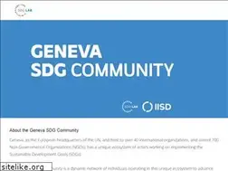 Sites similar to geneva2030.org