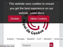 Sites similar to genevacall.org