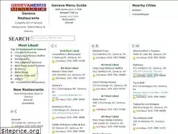 Sites similar to genevamenus.com