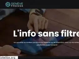 Sites similar to geneve-presse.com