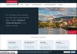 Sites similar to geneveinvest.com