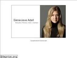 Sites similar to genevieveadell.com