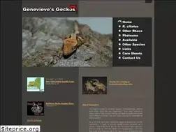 Sites similar to genevievesgeckos.com