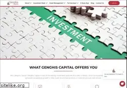 Sites similar to genghis-capital.com