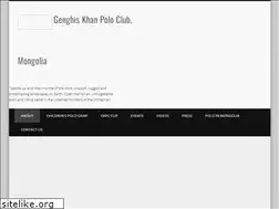 Sites similar to genghiskhanpolo.com