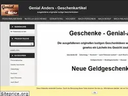 Sites similar to genial-anders.de