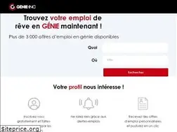 Sites similar to genie-inc.com