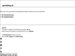 Sites similar to genieblog.ch