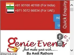 Sites similar to genieevents.com