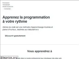 Sites similar to geniesducode.com