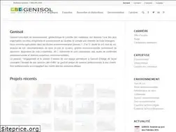 Sites similar to genisol.ca