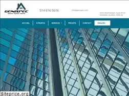 Sites similar to genispec.com