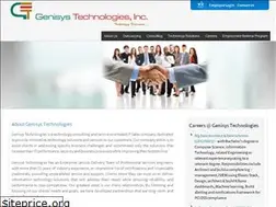 Sites similar to genisystechnologies.com
