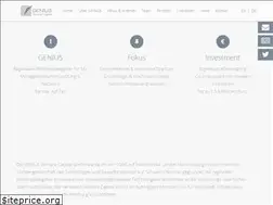 Sites similar to genius-vc.de