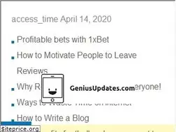 Sites similar to geniusupdates.com