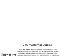 Sites similar to genkoreanbbq.com