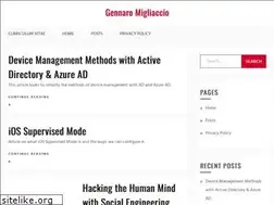 Sites similar to gennaromigliaccio.com