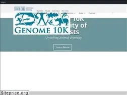 Sites similar to genome10k.com