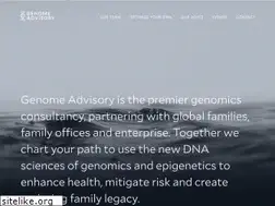 Sites similar to genomeadvisory.com