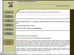 Sites similar to genomeprojectsolutions.com