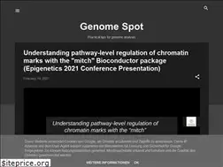 Sites similar to genomespot.blogspot.com