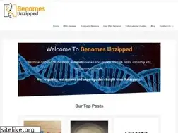 Sites similar to genomesunzipped.org