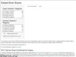 Sites similar to genomic-orion.org