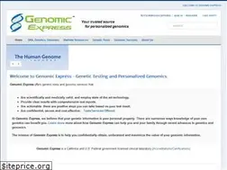 Sites similar to genomicexpress.com