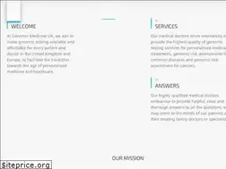 Sites similar to genomicmedicineuk.com