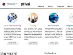 Sites similar to genomics.ed.ac.uk