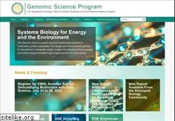 Sites similar to genomicscience.energy.gov
