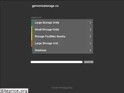 Sites similar to genomicstorage.co