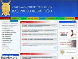 Sites similar to genprosecutor.gov.az