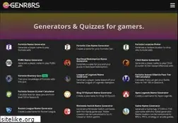 Sites similar to genr8rs.com
