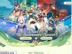 Sites similar to genshin.mihoyo.com