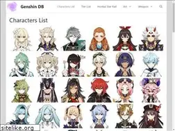 Sites similar to genshindb.org